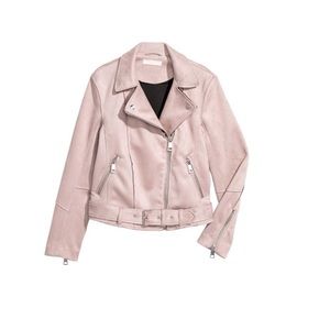 H/M suede biker jacket